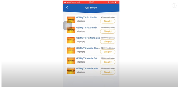đăng ký gói myTV bước 3
