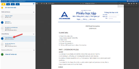 Hướng dẫn sử dụng phần mềm học trực tuyến cho học sinh