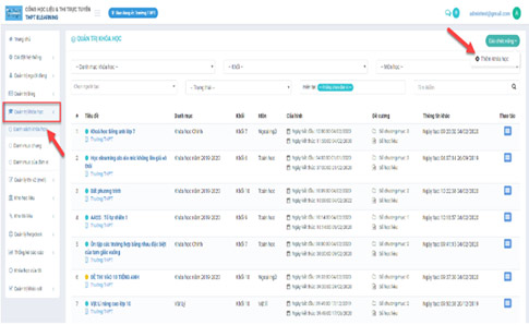 Hướng dẫn sử dụng phần mềm học trực tuyến cho giáo viên