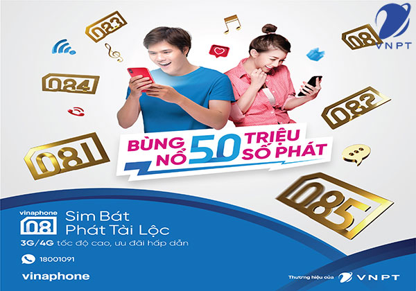 sim đầu số 08x của VinaPhone thu hút khách hàng