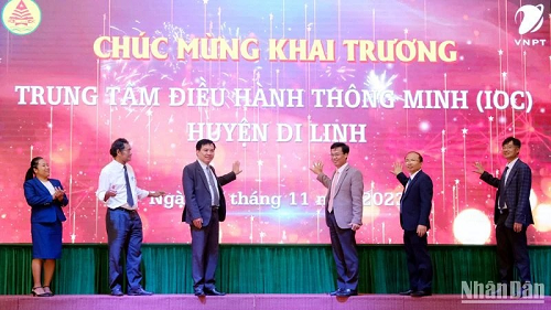 Khai trương IOC huyện Di Linh, Lâm Đồng
