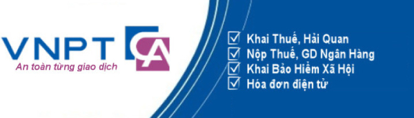 dịch vụ chứng thực chữ ký số công cộng VNPT-CA