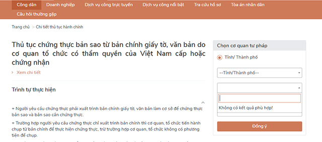 Thông tin cần thiết