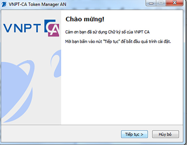 Hoàn thành cài đặt