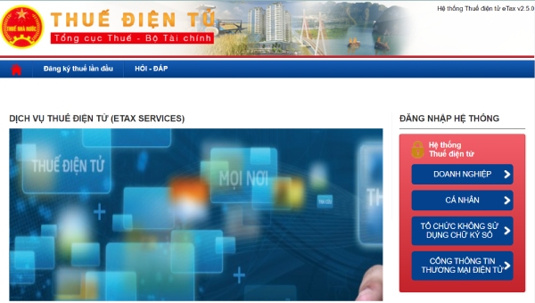 Khắc phục lỗi chứng thư số chưa đăng ký cơ quan thuế