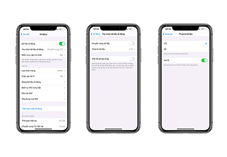 Tổng hợp 8 cách khắc phục lỗi 4G trên iPhone