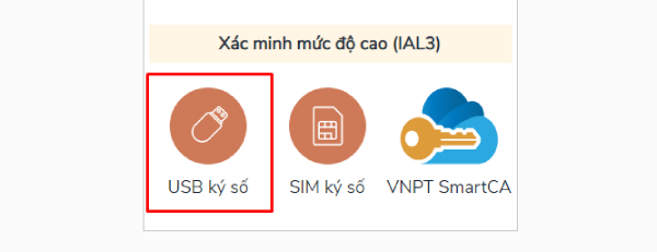 Quy trình đăng ký tài khoản bằng chữ ký số
