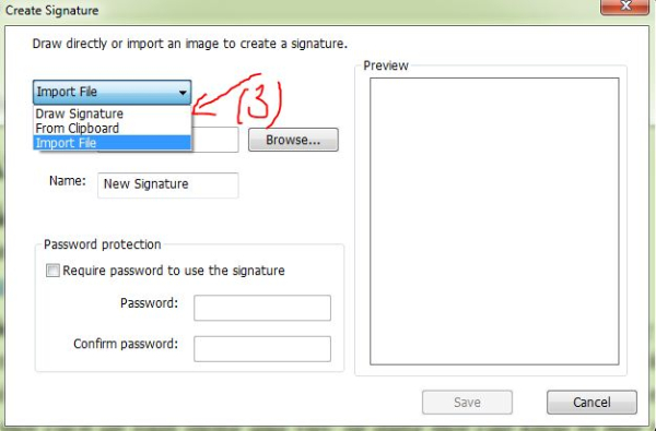 tạo chữ ký điện tử trên PDF