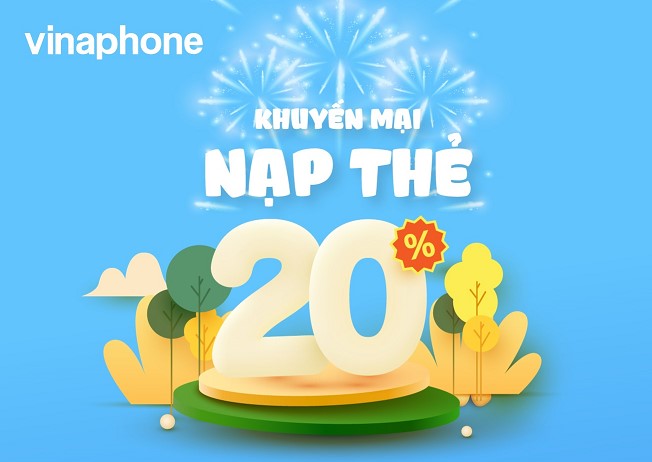 Nhận ngay ưu đãi cùng khuyến mại nạp thẻ VinaPhone tháng 1/2024
