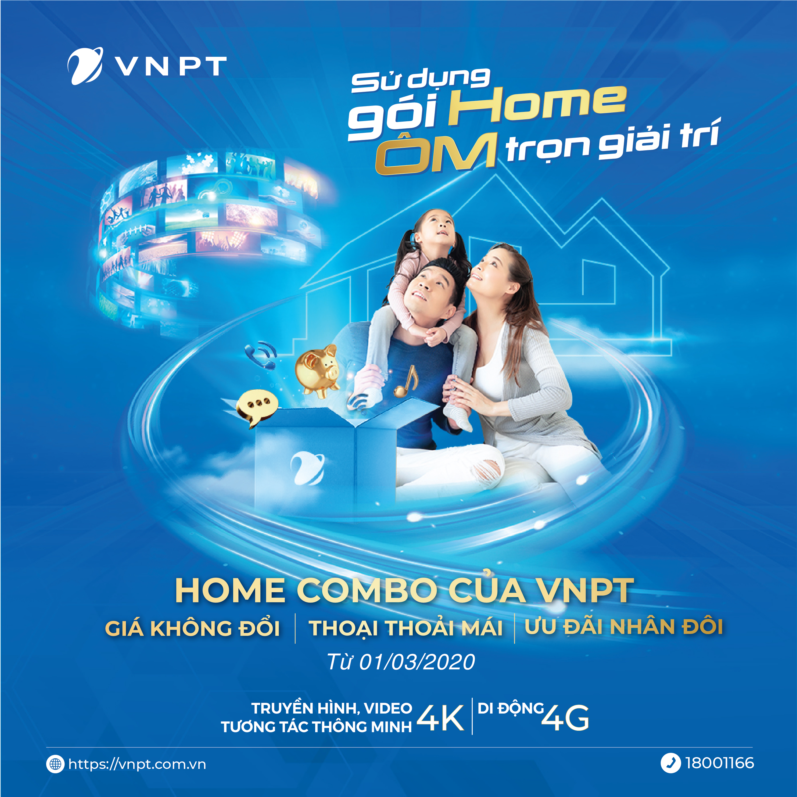 gói home combo của VNPT