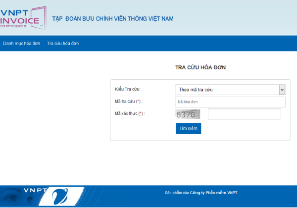 Kiểm tra lại thông tin tra cứu hóa đơn