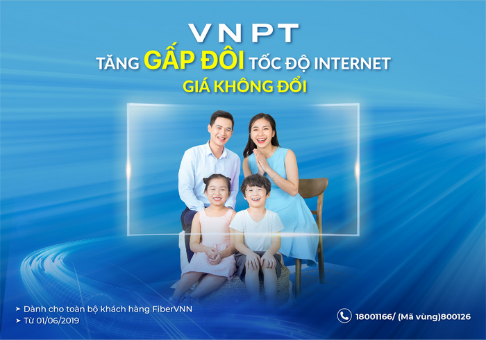 🔥🔥🔥 VNPT TĂNG GẤP ĐÔI TỐC ĐỘ TRUY CẬP INTERNET, GIÁ KHÔNG ĐỔI
