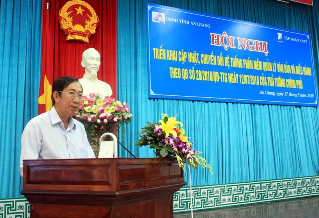 VNPT An Giang triển khai dịch vụ VNPT iOffice