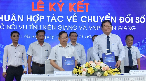 VNPT hỗ trợ Kiên Giang thực hiện công cuộc Chuyển đổi số