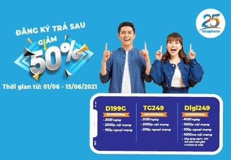 Đăng ký trả sau - Giảm 50%