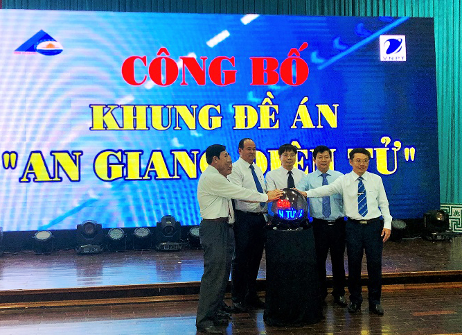 VNPT góp phần quan trọng xây dựng khung đề án "An Giang điện tử"