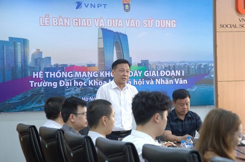 Hệ thống mạng không dây tốc độ cao của VNPT chính thức sử dụng tại Trường Đại học VNU-USSH