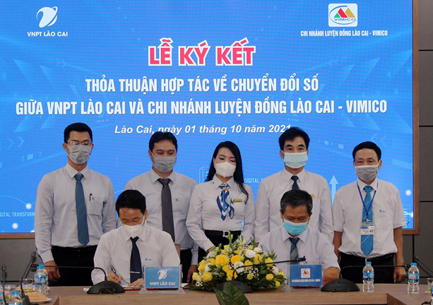 VNPT hợp tác chuyển đổi số cho doanh nghiệp Luyện đồng của tỉnh Lào Cai