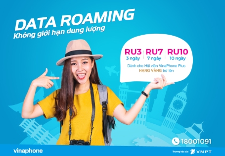 Tổng hợp gói cước 4G roaming của Vinaphone mới nhất 2023