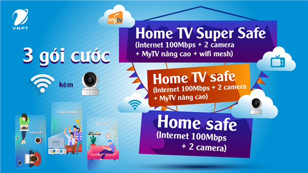 3 gói cước VNPT home