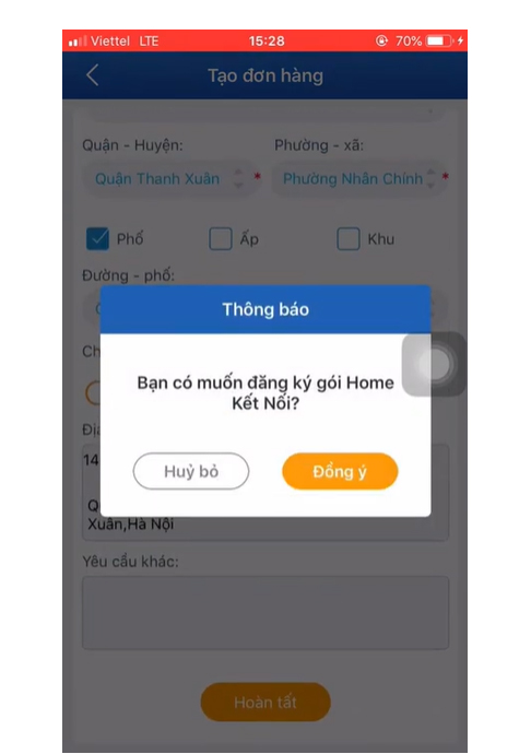đăng ký mạng vnpt qua my VNPT