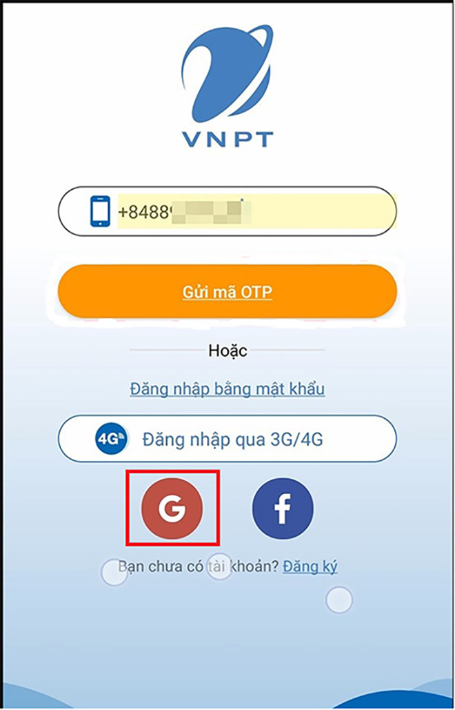 Đăng nhập bằng Google