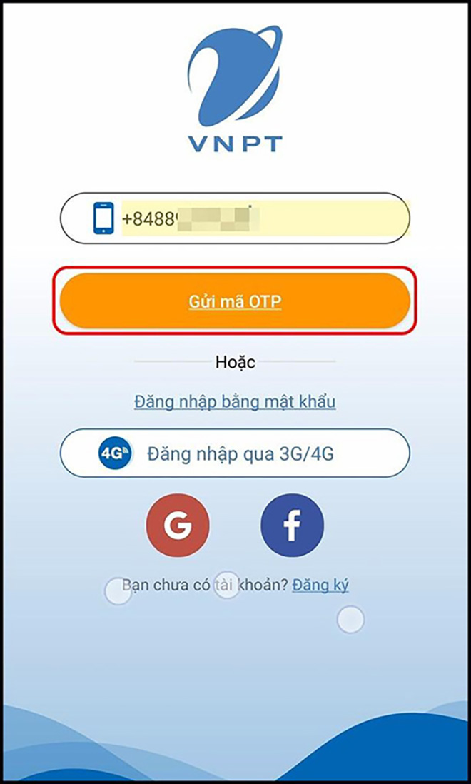 Đăng nhập bằng OTP
