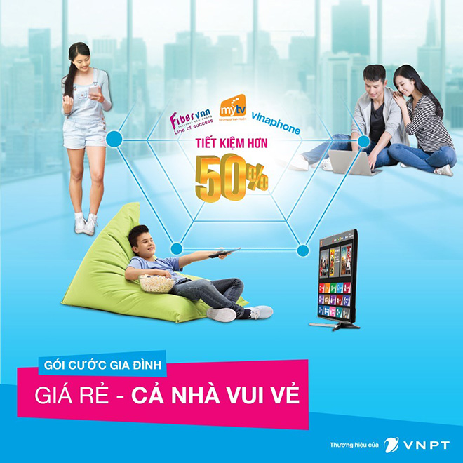 Gói cước 4G gia đình VinaPhone