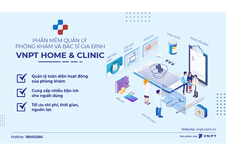 VNPT Home & Clinic - Phần mềm quản lý hiệu quả cho phòng khám nha khoa