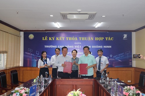 VNPT ký kết thoả thuận hợp tác với Trường cao đẳng Việt - Hàn Quảng Ninh