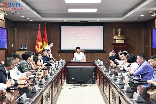 VNPT và Viện Kiểm sát nhân dân tối cao sơ kết hợp tác về Chuyển đổi số giai đoạn 2023-2027