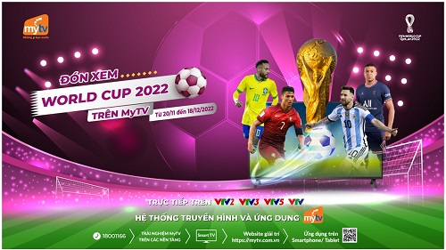 Cách xem lại, tua lại chương trình truyền hình MyTV không nên bỏ lỡ mùa Worldcup