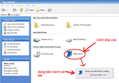Cài đặt chữ ký số VNPT