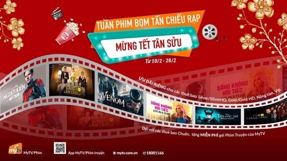 Cùng MyTV đón Tết Tân Sửu với tuần phim “bom tấn” chiếu rạp!