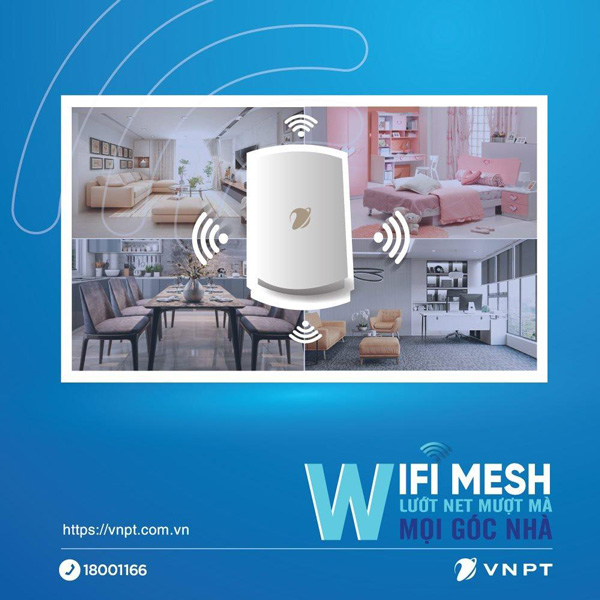 ắp đặt mạng Internet không dây bằng Wifi Mesh