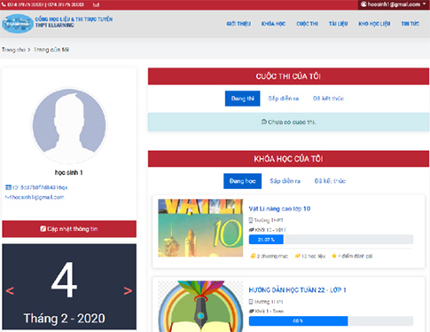 Theo dõi các khóa học, cuộc thi trên phần mềm học trực tuyến Việt Nam-VNPT Theo dõi các khóa học, cuộc thi trên phần mềm học trực tuyến Việt Nam-VNPT