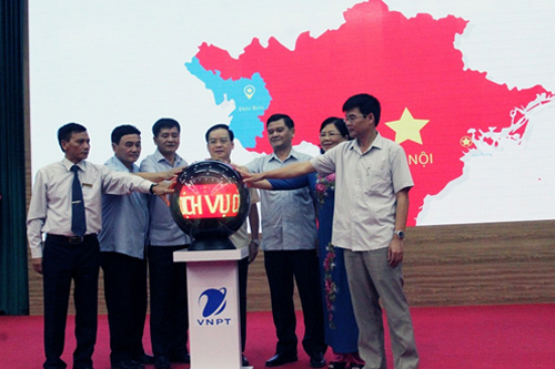 Khai trương cổng dịch vụ công trực tuyến tại tỉnh Điện Biên