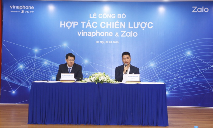  VinaPhone và Zalo hợp tác chiến lược, gia tăng tiện ích cho khách hàng