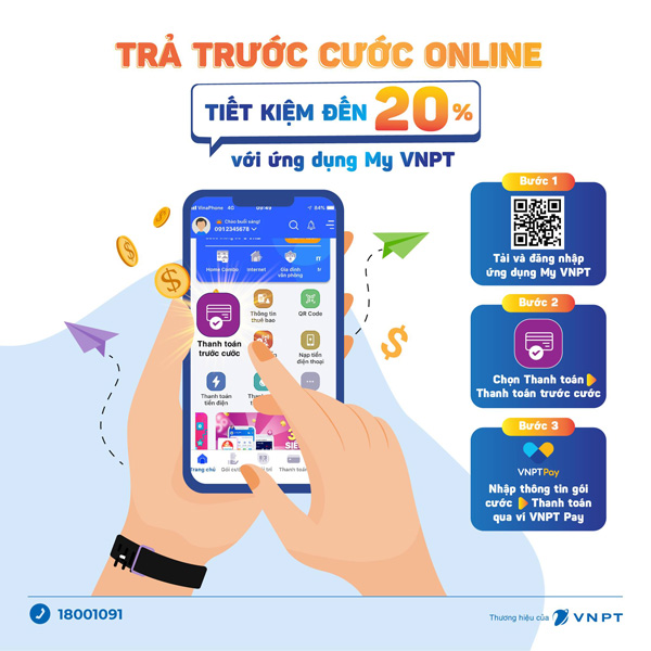 thanh toán phí lắp mạng internet