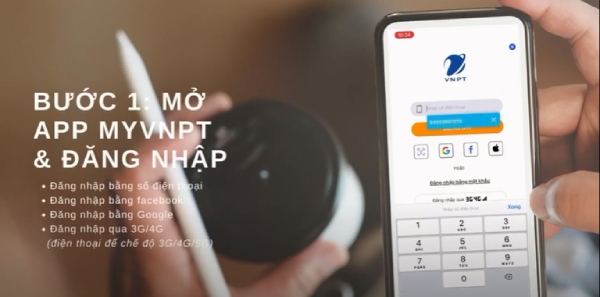 Mở app My VNPT 