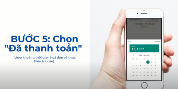 Tra cứu h&oacute;a đơn theo thời gian thanh to&aacute;n