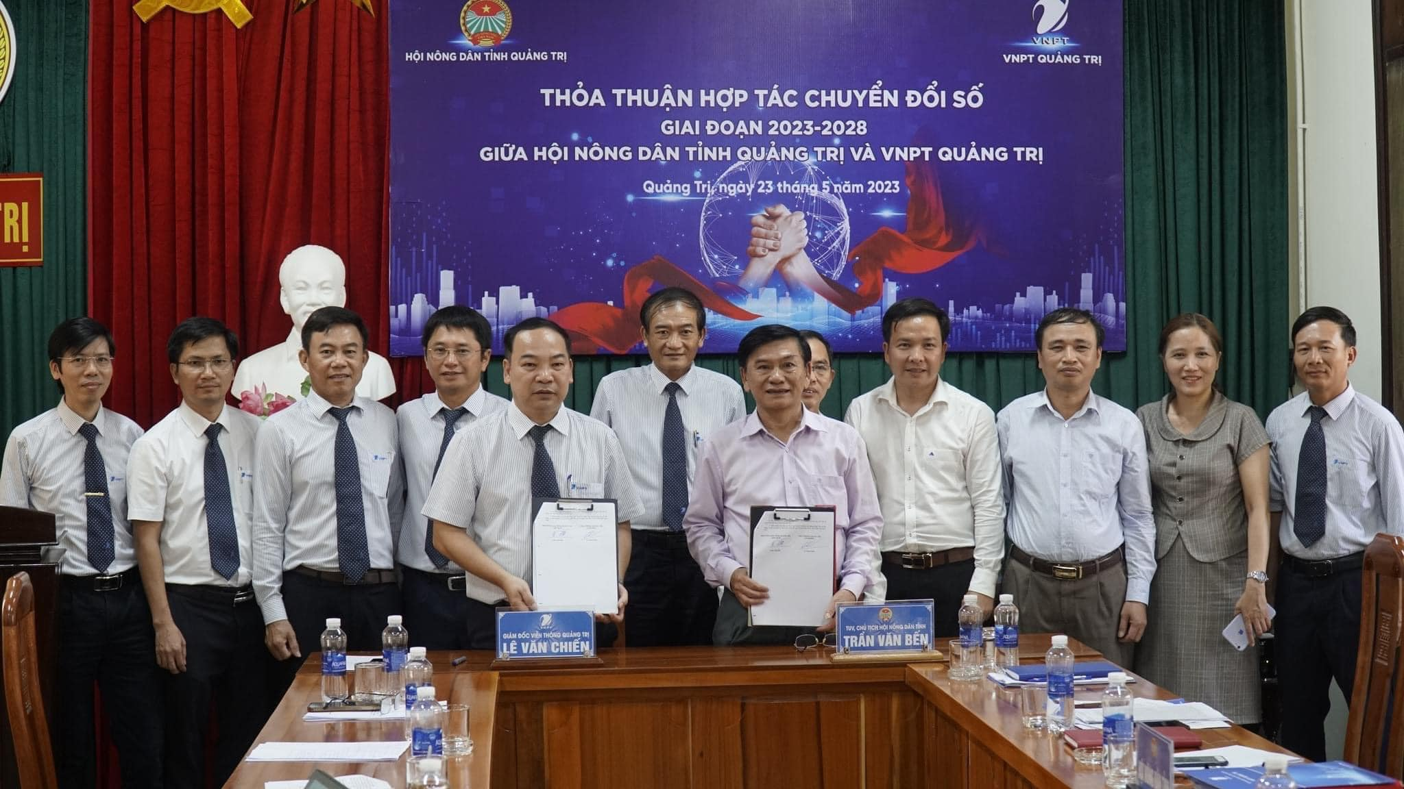 VNPT and Quang Tri Provincial Farmers' Association sign cooperation agreement on digital transformation
