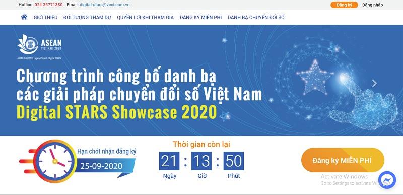 Digital Stars Showcase 2020: Tìm kiếm và vinh danh các doanh nghiệp khởi nghiệp số sáng tạo