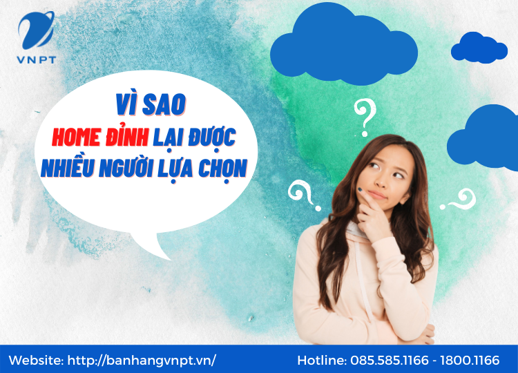 Gói cước của VNPT được các hộ gia đình ưa chuộng và đánh giá cao
