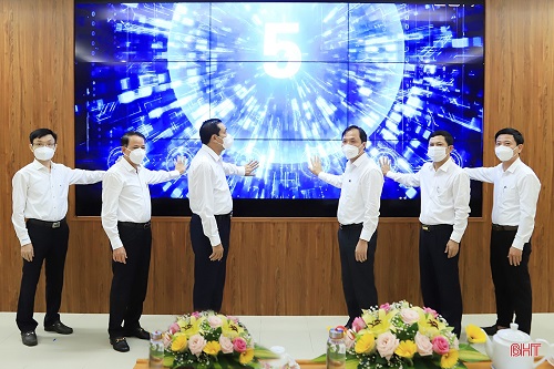 Hà Tĩnh hợp tác cùng VNPT triển khai Hệ thống Giám sát và điều hành thông minh