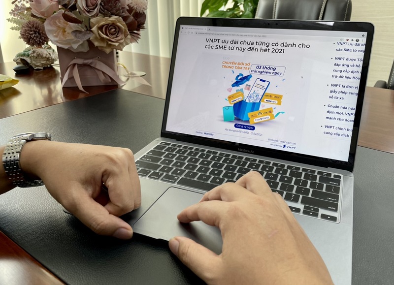 VNPT dành ưu đãi cho các SME thành lập mới và phục hồi sau giãn cách