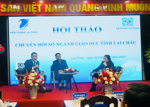 Hội thảo chuyển đổi số ngành giáo dục tỉnh Lai Châu