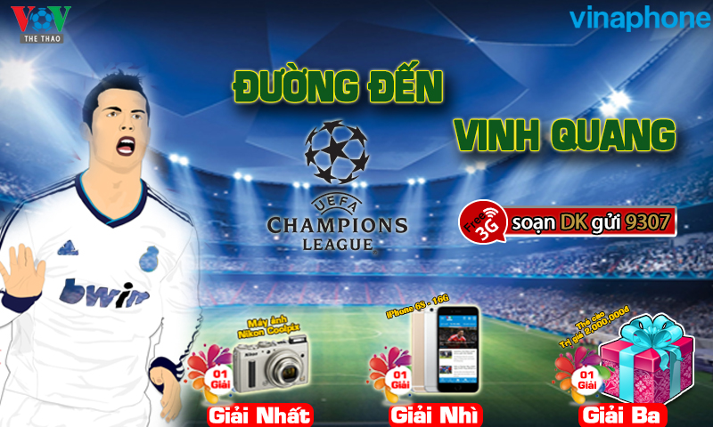 LÊN ĐỈNH C1 RINH NGAY GIẢI THƯỞNG CÙNG VOV THỂ THAO