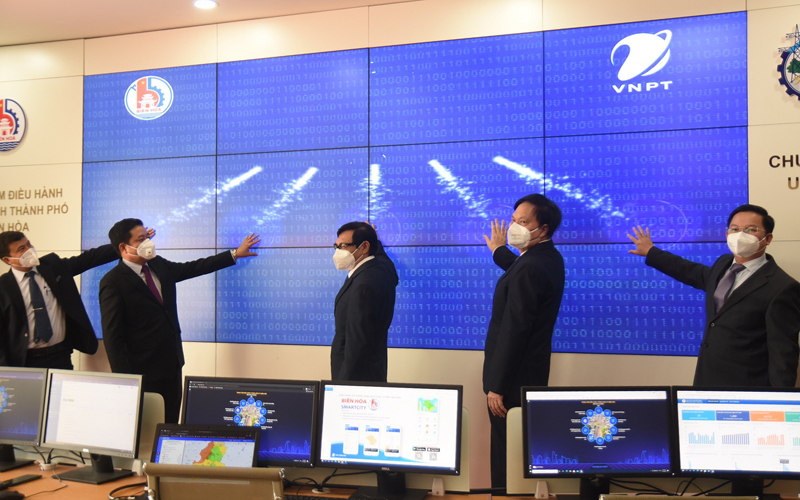 Đưa trung tâm điều hành thông minh Biên Hòa vào hoạt động