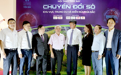 Hội thảo “Thúc đẩy chuyển đổi số khu vực trung du và miền núi phía Bắc” tại Yên Bái